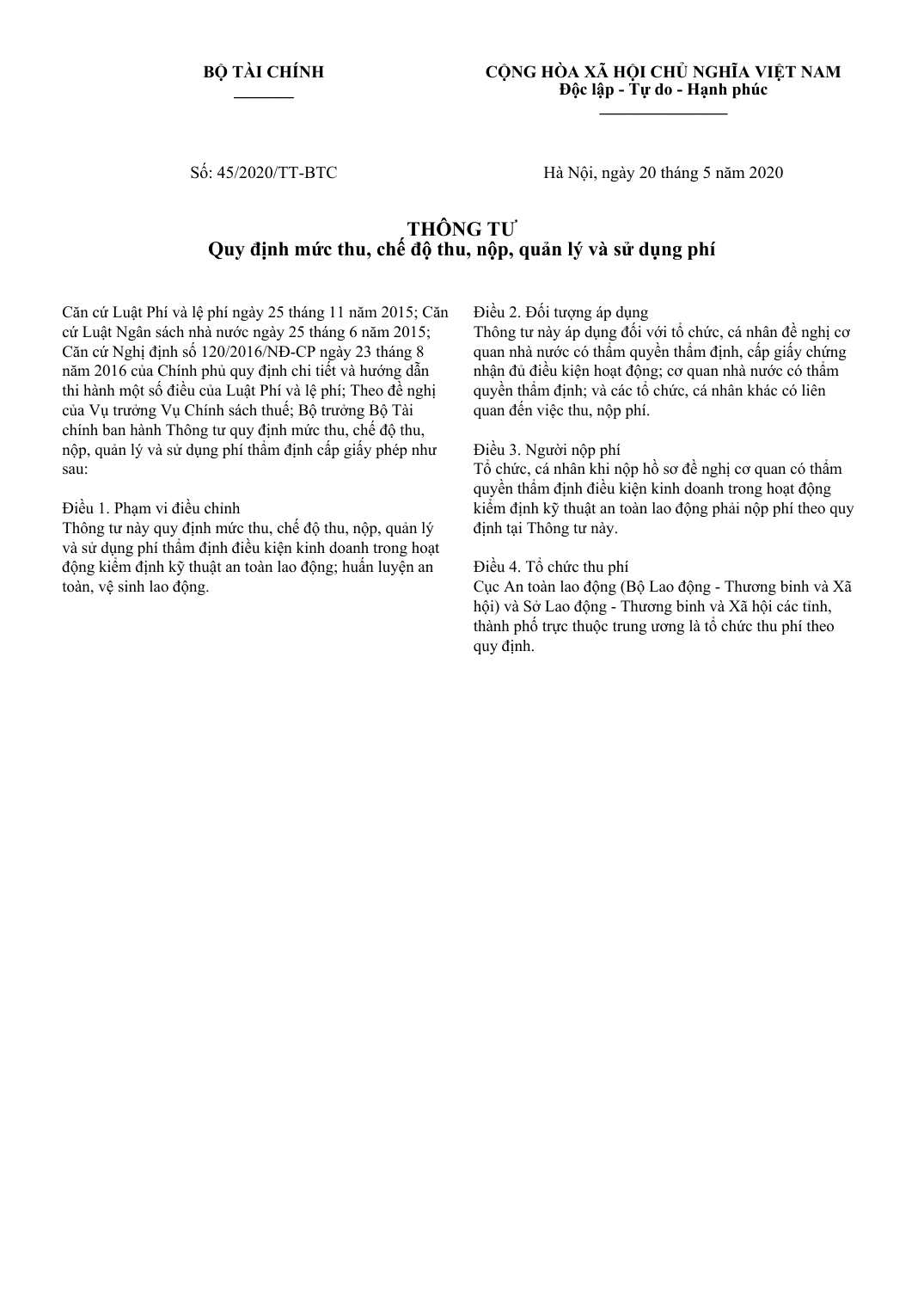 Thông tư trình bày 2 cột - PDF gốc